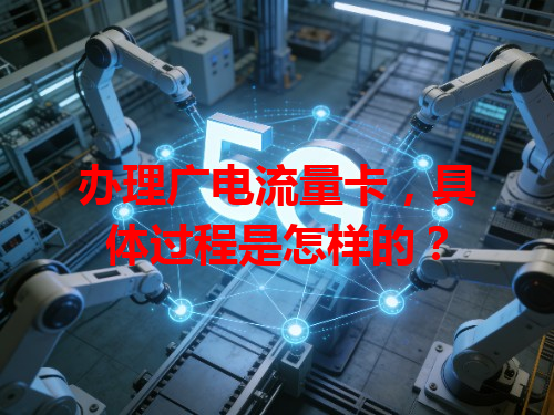 办理广电流量卡，具体过程是怎样的？