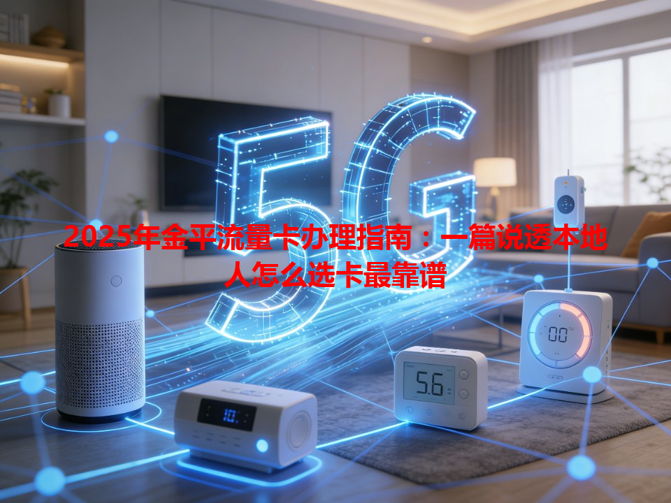 2025年金平流量卡办理指南：一篇说透本地人怎么选卡最靠谱