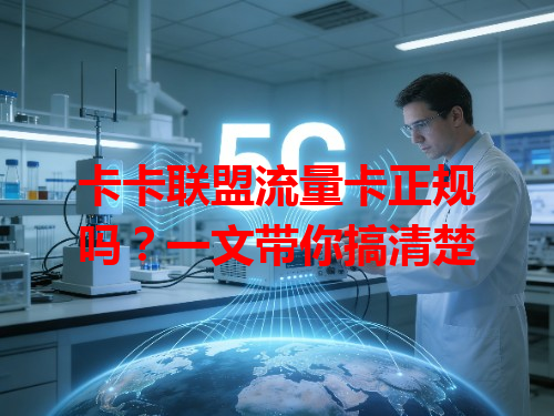 卡卡联盟流量卡正规吗？一文带你搞清楚