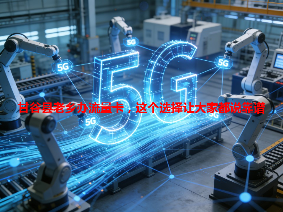 甘谷县老乡办流量卡，这个选择让大家都说靠谱