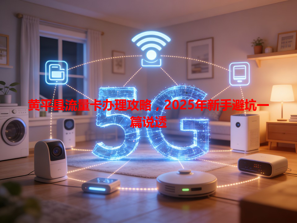 黄平县流量卡办理攻略，2025年新手避坑一篇说透