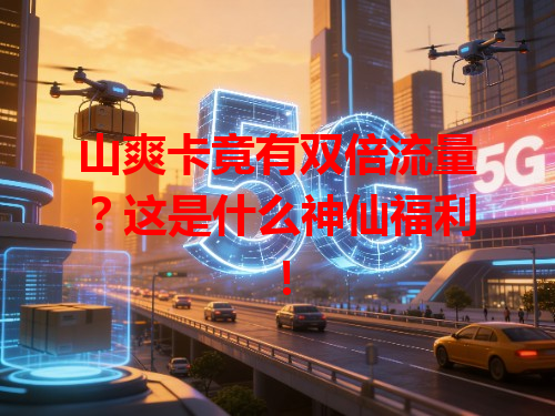 山爽卡竟有双倍流量？这是什么神仙福利！
