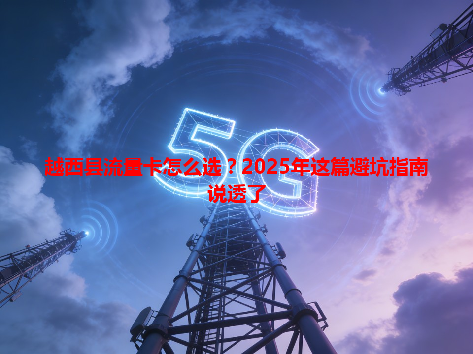 越西县流量卡怎么选？2025年这篇避坑指南说透了