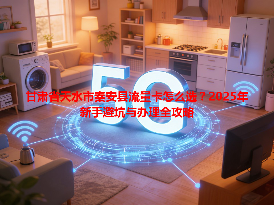 甘肃省天水市秦安县流量卡怎么选？2025年新手避坑与办理全攻略