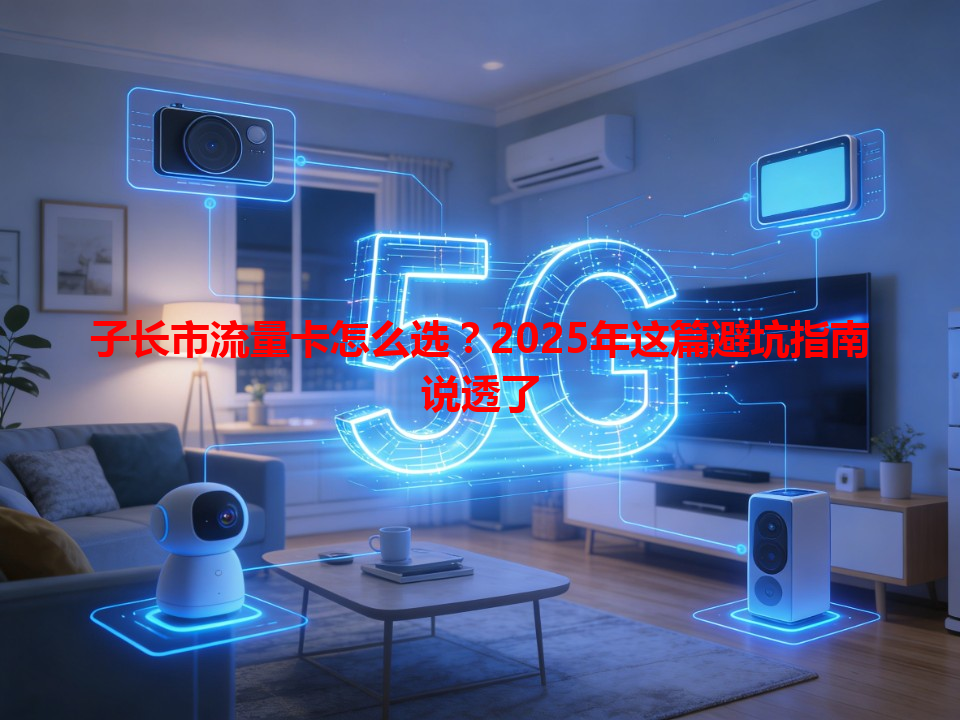 子长市流量卡怎么选？2025年这篇避坑指南说透了