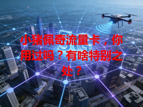 小猪佩奇流量卡，你用过吗？有啥特别之处？