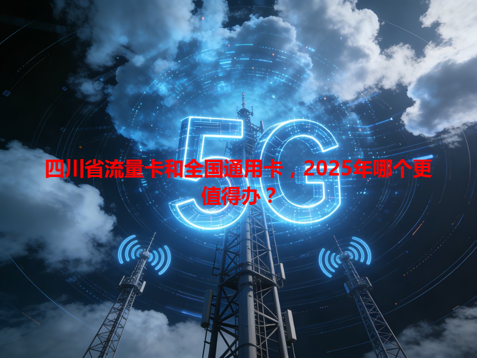 四川省流量卡和全国通用卡，2025年哪个更值得办？