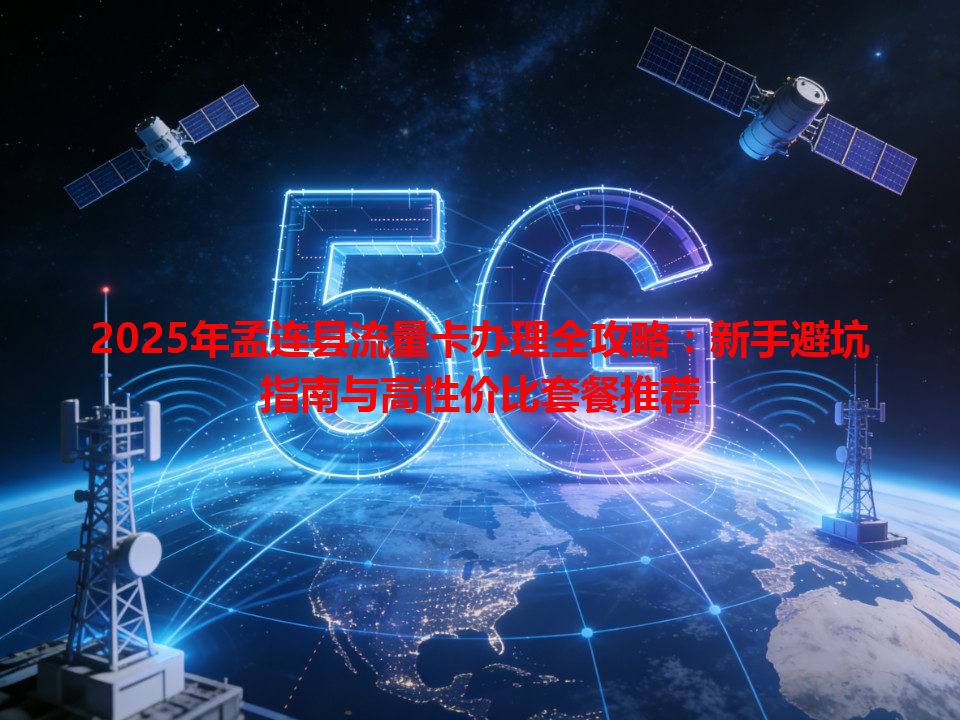 2025年孟连县流量卡办理全攻略：新手避坑指南与高性价比套餐推荐