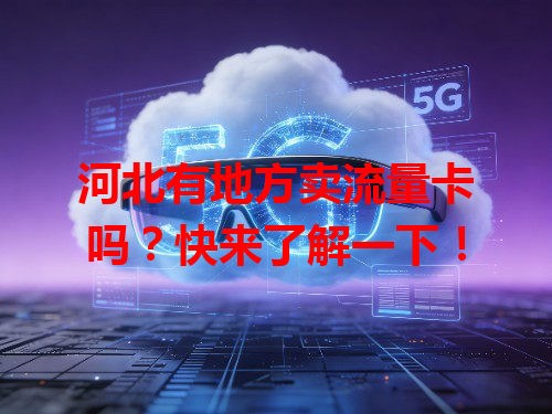河北有地方卖流量卡吗？快来了解一下！