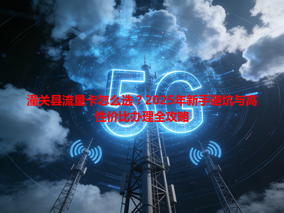 潼关县流量卡怎么选？2025年新手避坑与高性价比办理全攻略