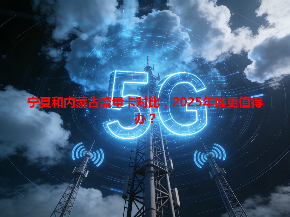 宁夏和内蒙古流量卡对比，2025年谁更值得办？