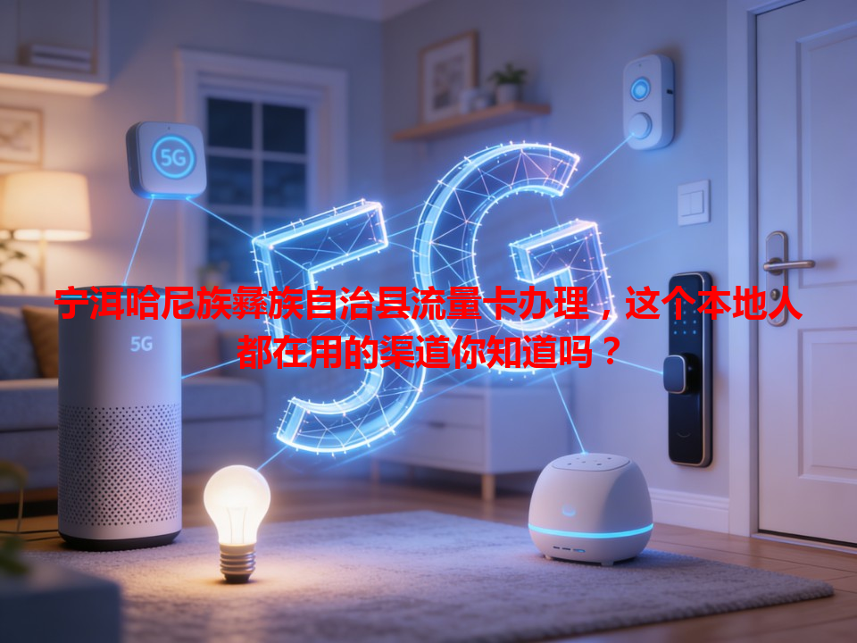 宁洱哈尼族彝族自治县流量卡办理，这个本地人都在用的渠道你知道吗？