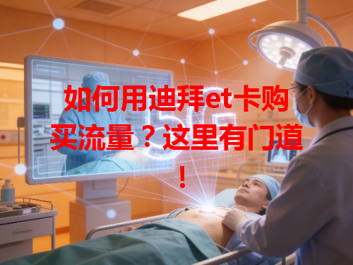 如何用迪拜et卡购买流量？这里有门道！