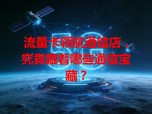 流量卡领航通信店，究竟藏着哪些通信宝藏？