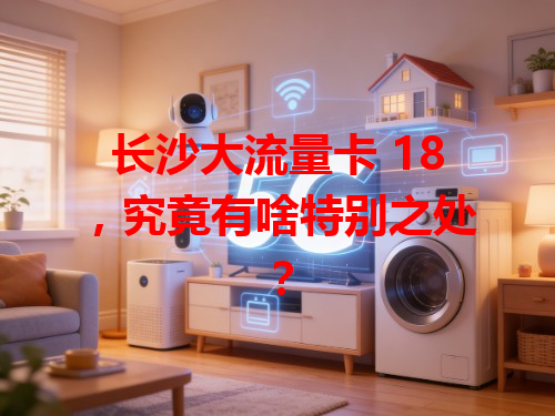 长沙大流量卡 18，究竟有啥特别之处？