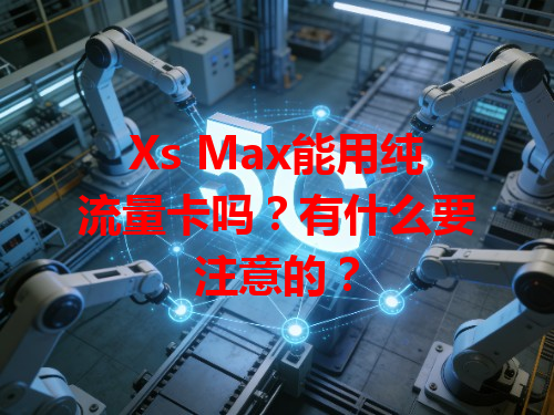 Xs Max能用纯流量卡吗？有什么要注意的？