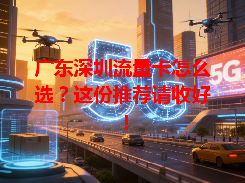 广东深圳流量卡怎么选？这份推荐请收好！