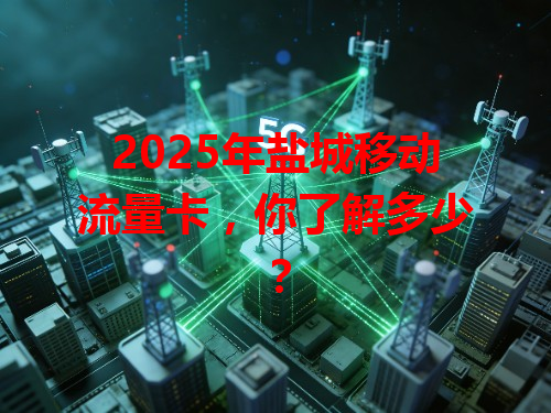 2025年盐城移动流量卡，你了解多少？