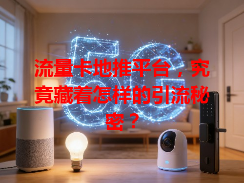 流量卡地推平台，究竟藏着怎样的引流秘密？