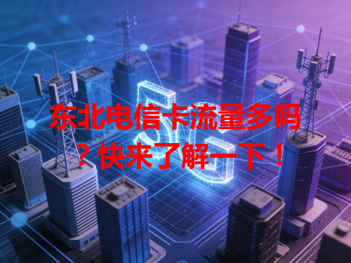 东北电信卡流量多吗？快来了解一下！