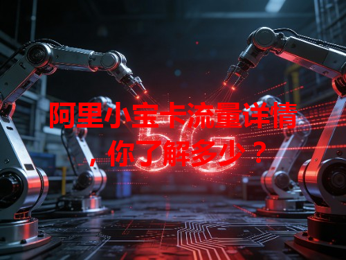 阿里小宝卡流量详情，你了解多少？