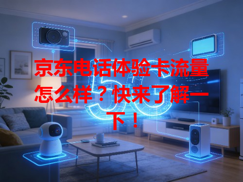 京东电话体验卡流量怎么样？快来了解一下！