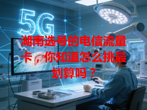 湖南选号的电信流量卡，你知道怎么挑最划算吗？
