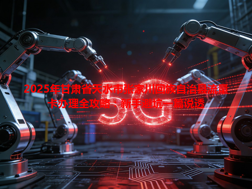 2025年甘肃省天水市张家川回族自治县流量卡办理全攻略：新手避坑一篇说透