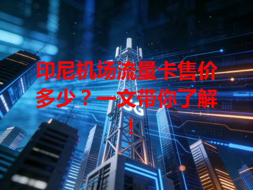 印尼机场流量卡售价多少？一文带你了解！