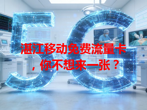 湛江移动免费流量卡，你不想来一张？