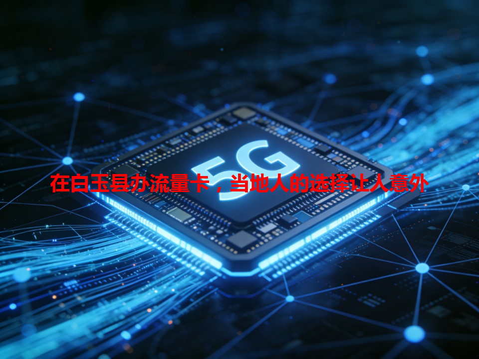 在白玉县办流量卡，当地人的选择让人意外