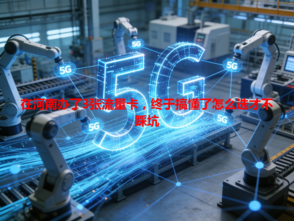 在河南办了3张流量卡，终于搞懂了怎么选才不踩坑