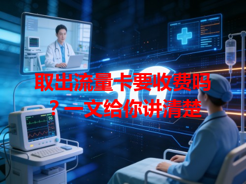 取出流量卡要收费吗？一文给你讲清楚