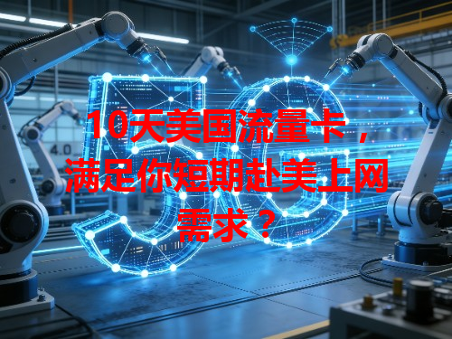 10天美国流量卡，满足你短期赴美上网需求？