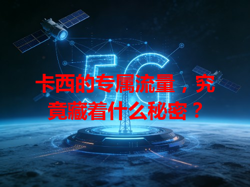 卡西的专属流量，究竟藏着什么秘密？