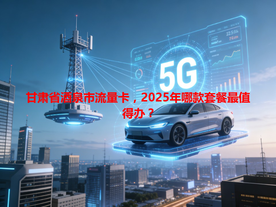甘肃省酒泉市流量卡，2025年哪款套餐最值得办？
