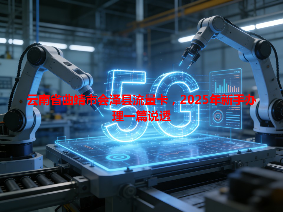 云南省曲靖市会泽县流量卡，2025年新手办理一篇说透