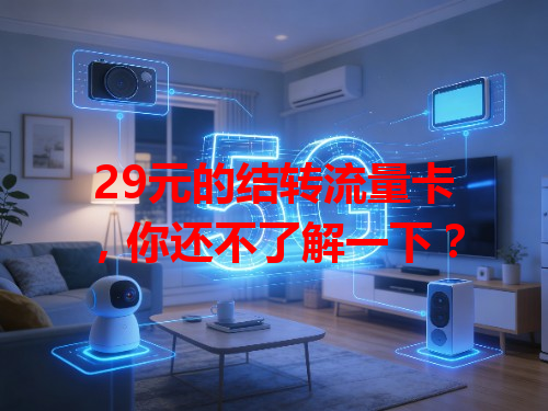 29元的结转流量卡，你还不了解一下？