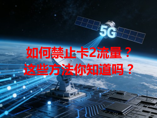 如何禁止卡2流量？这些方法你知道吗？