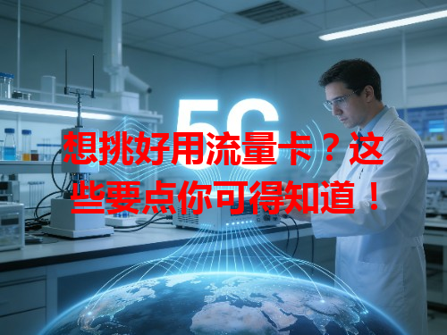 想挑好用流量卡？这些要点你可得知道！