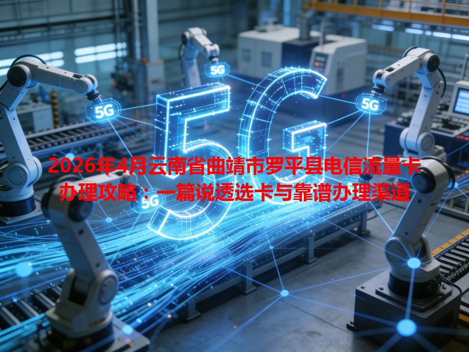 2026年4月云南省曲靖市罗平县电信流量卡办理攻略：一篇说透选卡与靠谱办理渠道