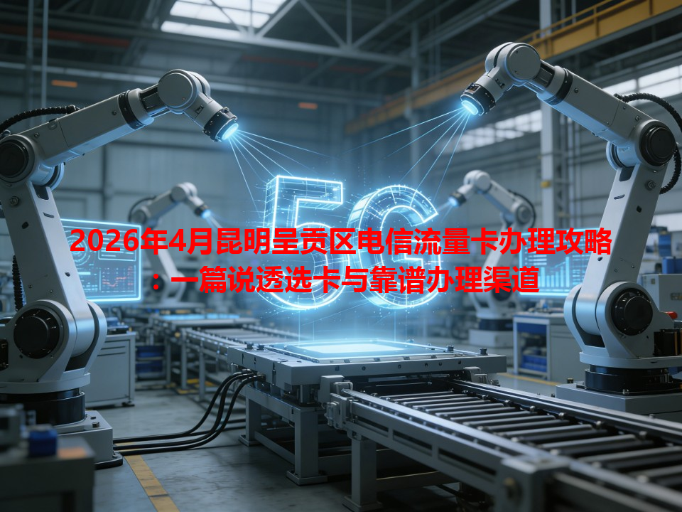 2026年4月昆明呈贡区电信流量卡办理攻略：一篇说透选卡与靠谱办理渠道