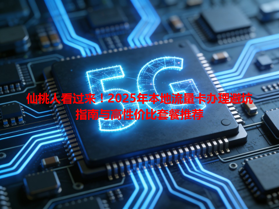 仙桃人看过来！2025年本地流量卡办理避坑指南与高性价比套餐推荐