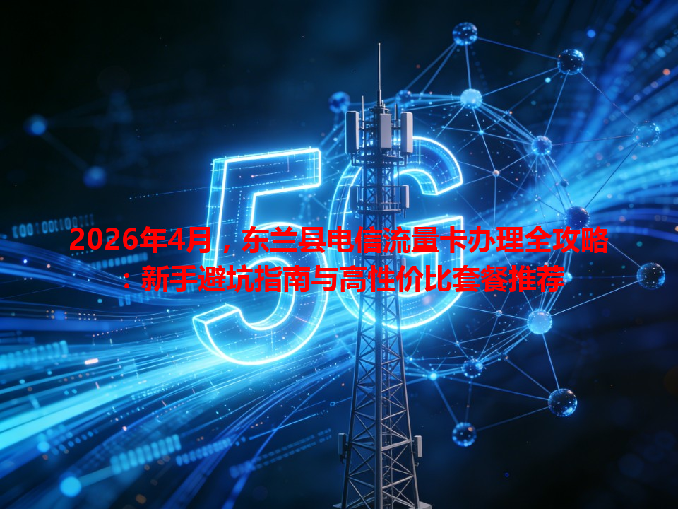 2026年4月，东兰县电信流量卡办理全攻略：新手避坑指南与高性价比套餐推荐