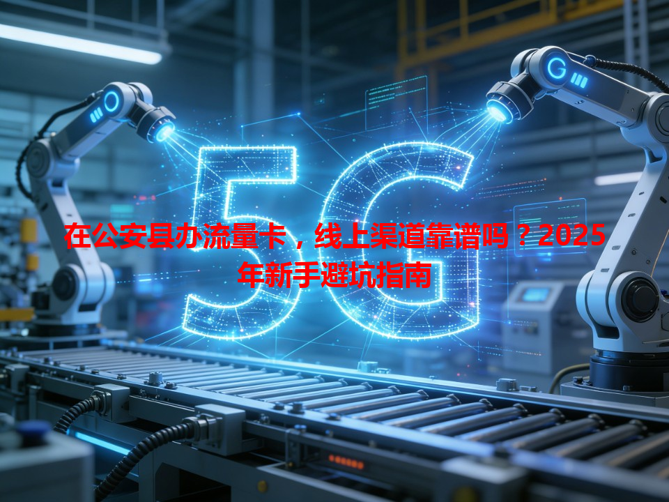 在公安县办流量卡，线上渠道靠谱吗？2025年新手避坑指南