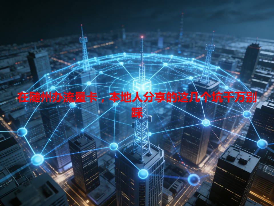 在随州办流量卡，本地人分享的这几个坑千万别踩