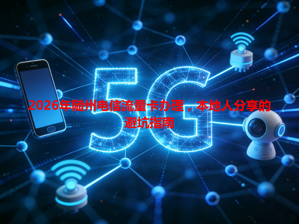 2026年随州电信流量卡办理，本地人分享的避坑指南
