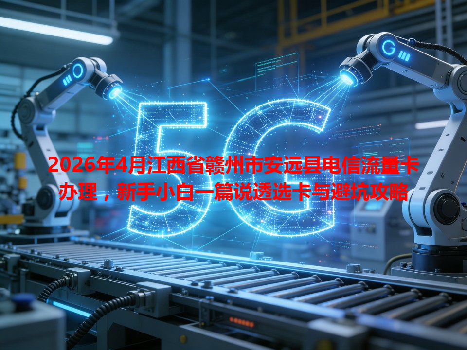 2026年4月江西省赣州市安远县电信流量卡办理，新手小白一篇说透选卡与避坑攻略