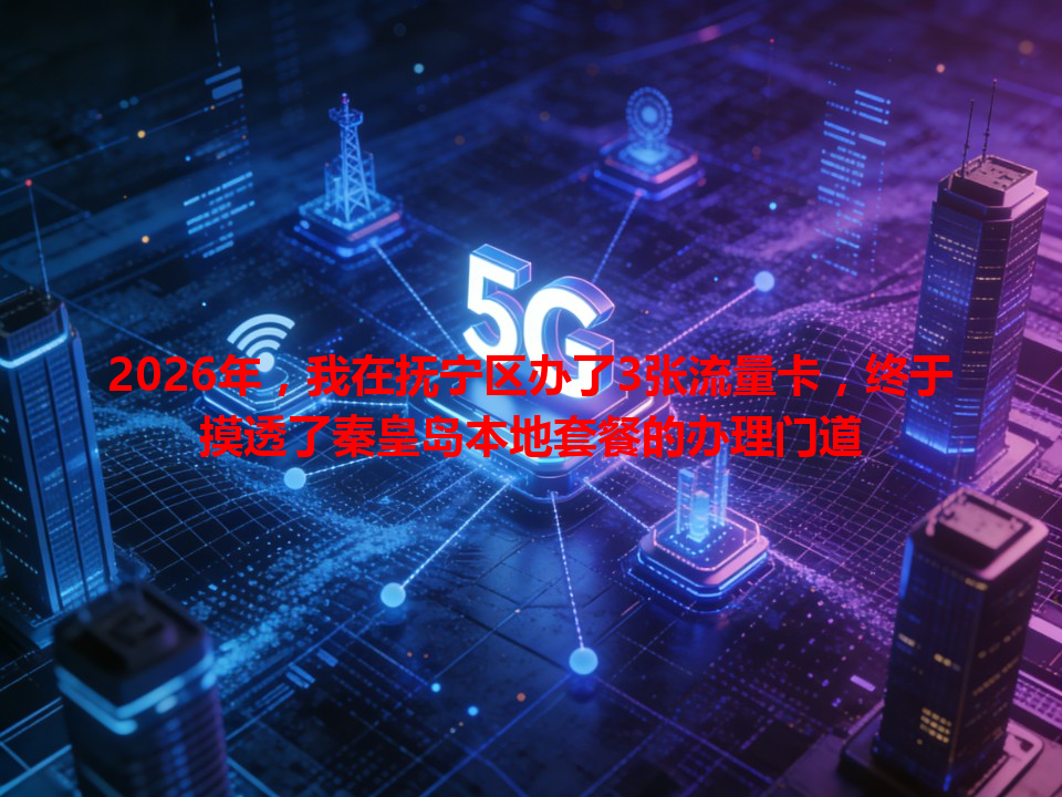 2026年，我在抚宁区办了3张流量卡，终于摸透了秦皇岛本地套餐的办理门道