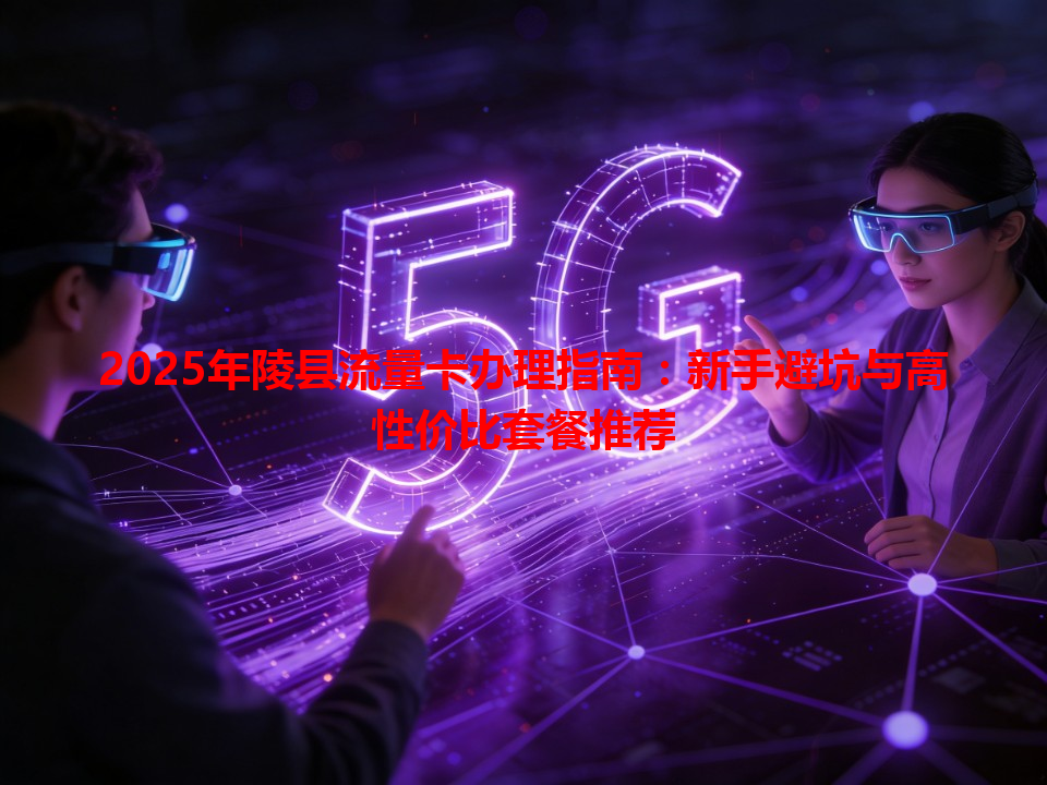 2025年陵县流量卡办理指南：新手避坑与高性价比套餐推荐